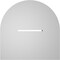 Ekena Millwork Round Top Surface Mount PVC Gable Vent: Functional, w/ 3-1/2"W x 1"P Standard Frame, 12"W x 12"H GVPRT12X1201SF - alternate 2